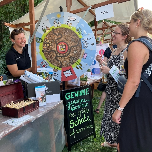 Blühende Zukunft Tour Glücksrad Blühende Zukunft Tour